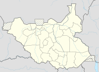 جوبا is located in جنوب السودان