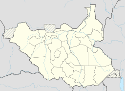 بحر الزراف is located in جنوب السودان