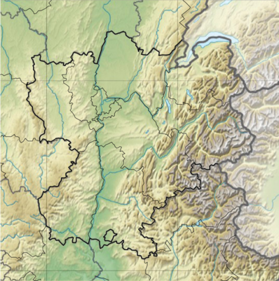 Location map France Rhône-Alpes