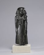 Padiiset's Statue, illustrates Canaan - Ancient Egypt trade, c.1700 BC (inscription c.900 BC)