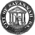 Seal of the City of Savannah (1888)