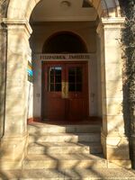 Entrance to the FitzPatrick Institute of African Ornithology