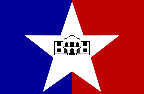 ملف:Flag of San Antonio, Texas.svg