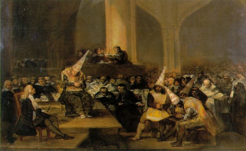 ملف:Scene from an Inquisition by Goya.jpg