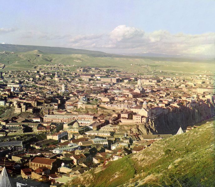 ملف:View of Havlabar (Tbilisi), in the early 1900s, Sergei Mikhailovich Prokudin-Gorskii.jpg