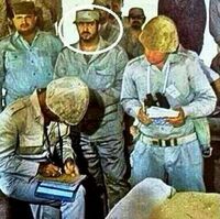 خليفة بن زايد آل نهيان مع الجيش المصري أثناء حرب اكتوبر 1973