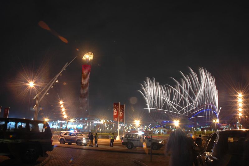 ملف:Asian Games Doha 2006 fireworks.jpg