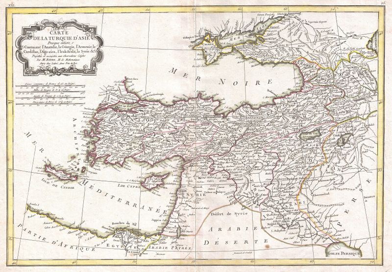 ملف:1771 Bonne Map of Turkey, Syria and Iraq - Geographicus - Turkey-bone-1771.jpg
