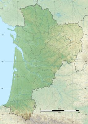 Aquitaine-Limousin-Poitou-Charentes region relief location map.jpg