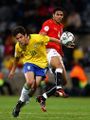 أحمد سعيد أوكا نجم منتخب مصر في مباراة مصر والبرازيل في بطولة كأس العالم للقارات 2009، جنوب أفريقيا