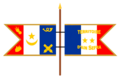 Flag of Ain-Sefra and the vehicle flag of General Laperrine (French Algeria)