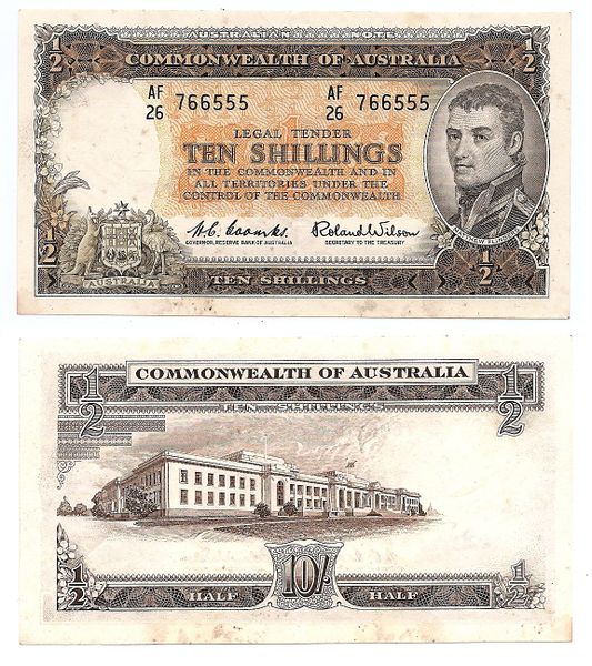 ملف:Australia 10 Shillings 1961- 1965 ND Banknote II.jpg
