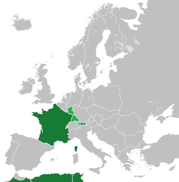 Location of فرنسا