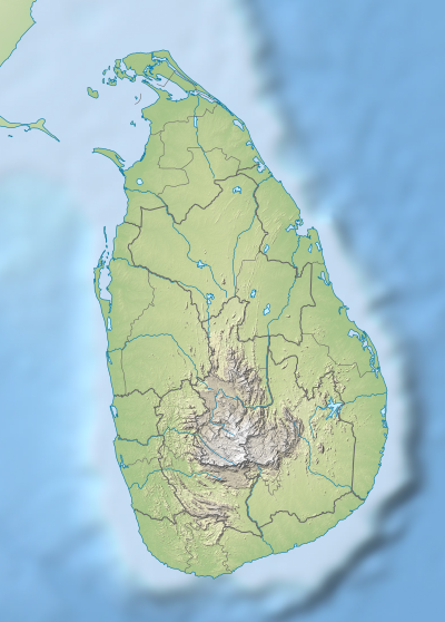 قائمة الأنهار في سريلانكا is located in Sri Lanka