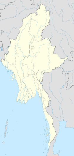 بگان Bagan is located in ميانمار