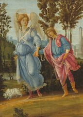 Tobias and the Angel, Filippino Lippi, c.1472–1482