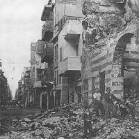 قصف مدينة بورسعيد أثناء العدوان الثلاثي على مصر.