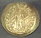 A gold Indo-Sassanid coin.