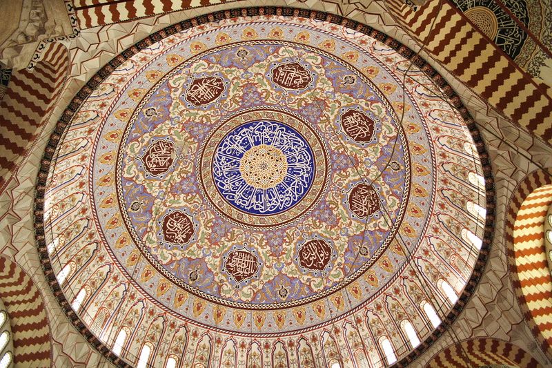 ملف:Selimiye Mosque, Dome.jpg