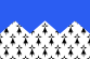 Drapeau fr département Côtes-d'Armor.svg