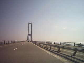 The East Bridge on a clear day