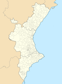 Villarreal is located in بلنسية (منطقة ذاتية الحكم)