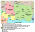 Counties in Banat, Bačka and Srem after 1881, the five counties, which were formed in the territory of former Voivodeship of Serbia and Banat of Temeschwar