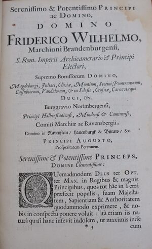 First page of a 1672 copy of "Experimenta Nova (ut vocantur) Magdeburgica de Vacuo Spatio"