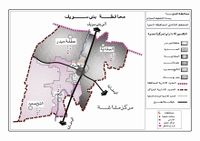 خريطة مركز العدوة، المنيا.