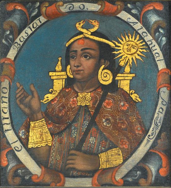 ملف:Brooklyn Museum - Atahualpa, Fourteenth Inca, 1 of 14 Portraits of Inca Kings - overall.jpg
