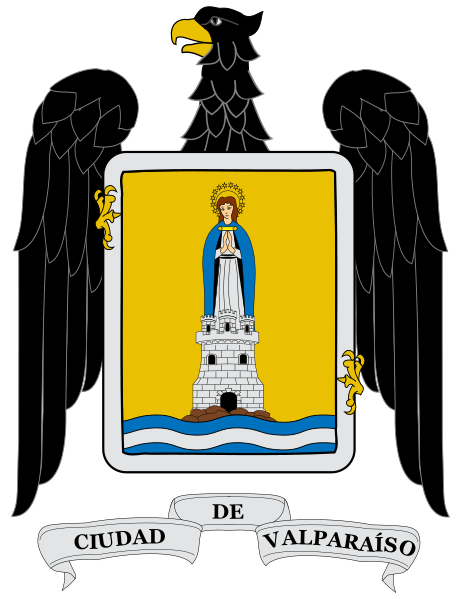 ملف:Coat of arms of Valparaiso, Chile.svg