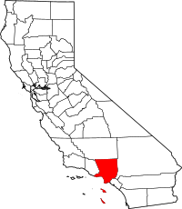 Location in California