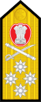 Indian Navy Admiral's shoulder board.