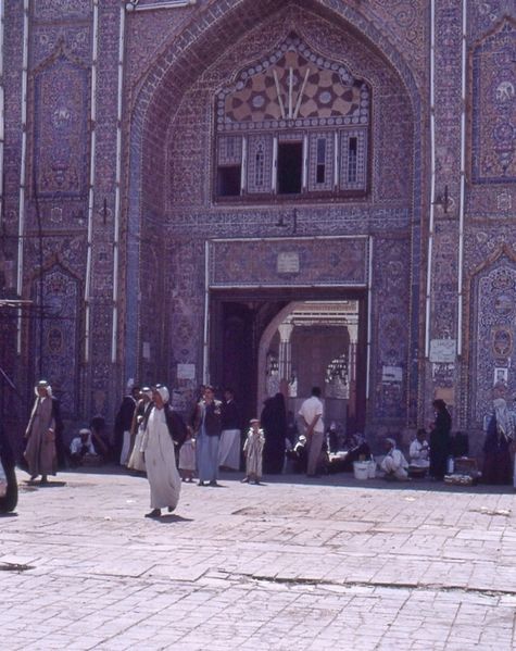 ملف:Kadhimayn Mosque in 1970, one door.jpg