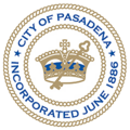 Seal of the City of Pasadena