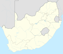 مپوننگ is located in جنوب أفريقيا