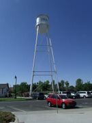 The Gilbert water tower