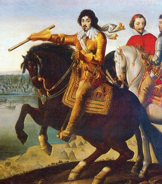 ملف:Louis XIII Richelieu devant La Rochelle.jpg