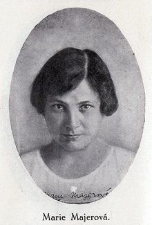 Marie Majerová před 1923