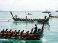 Naha Hari, dragon style boat event