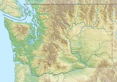Location map USA Washington