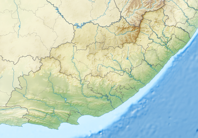 South Africa Eastern Cape relief location map.svg