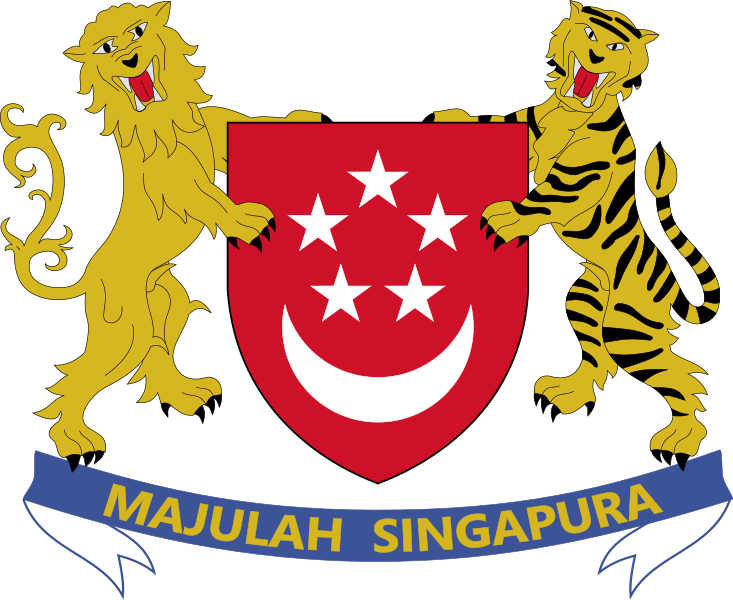 ملف:Coat of arms of Singapore (blazon).svg