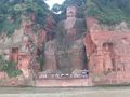 The Leshan Giant Buddha, أسرة تانگ, completed in 803.