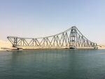 Disused Railway Swing Bridge in the Suez Canal, Egypt (31538742762).jpg