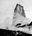 The lava spine that developed before the 1902 eruption of Mount Pelée