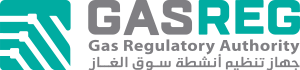 شعار جهاز تنظيم أنشطة سوق الغاز.svg