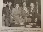 إلايجا گوردون وعائلتها، نوفمبر 1949.
