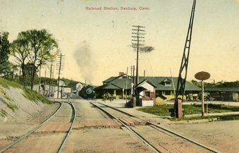 Danbury station, 1910ح. 1910