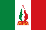 Flag of Italian Social Movement.svg